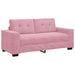 loveseat bank roze 180x77x82 cm fluweel