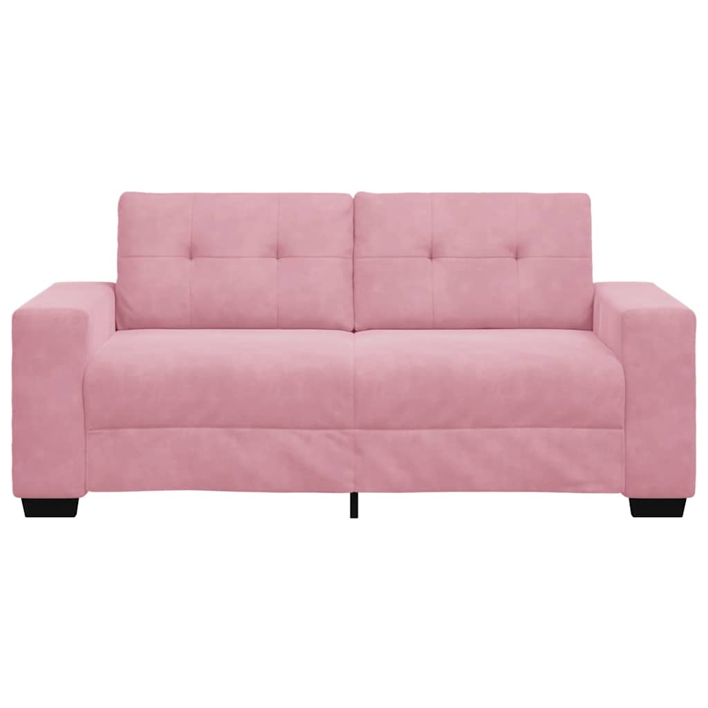 loveseat bank roze 180x77x82 cm fluweel