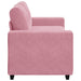 loveseat bank roze 180x77x82 cm fluweel