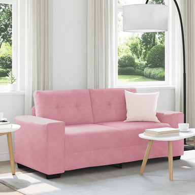 loveseat bank roze 180x77x82 cm fluweel