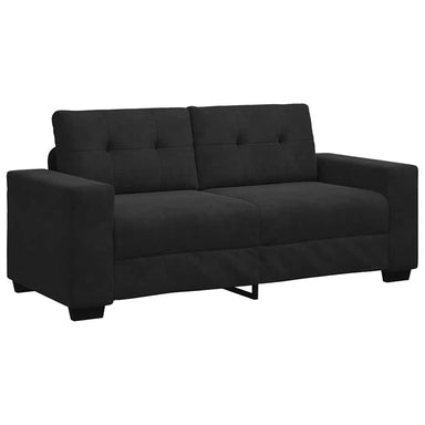 Loveseat bank 180x77x82 cm fluweel zwart