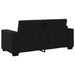 Loveseat bank 180x77x82 cm fluweel zwart