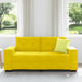 Loveseat Sofa Geel 180x77x82 cm Fluweel