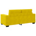 Loveseat Sofa Geel 180x77x82 cm Fluweel