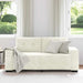 Loveseat Sofa Crème 180x77x82 cm Fluweel