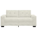 Loveseat Sofa Crème 180x77x82 cm Fluweel