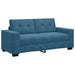 Loveseat Sofa Blauw 180x77x82 cm Fluweel