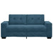 Loveseat Sofa Blauw 180x77x82 cm Fluweel
