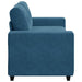 Loveseat Sofa Blauw 180x77x82 cm Fluweel
