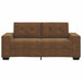 Loveseat Bruin 180 cm Nep Suede Leer