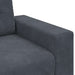 3-zitsbank donkergrijs 220x78x80 cm fluweel