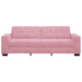 3-Zits Bank Roze 220 cm Fluweel