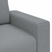 Fauteuil 100x77x82 cm stof lichtgrijs