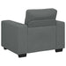 Fauteuil 100x77x82 cm stof donkergrijs