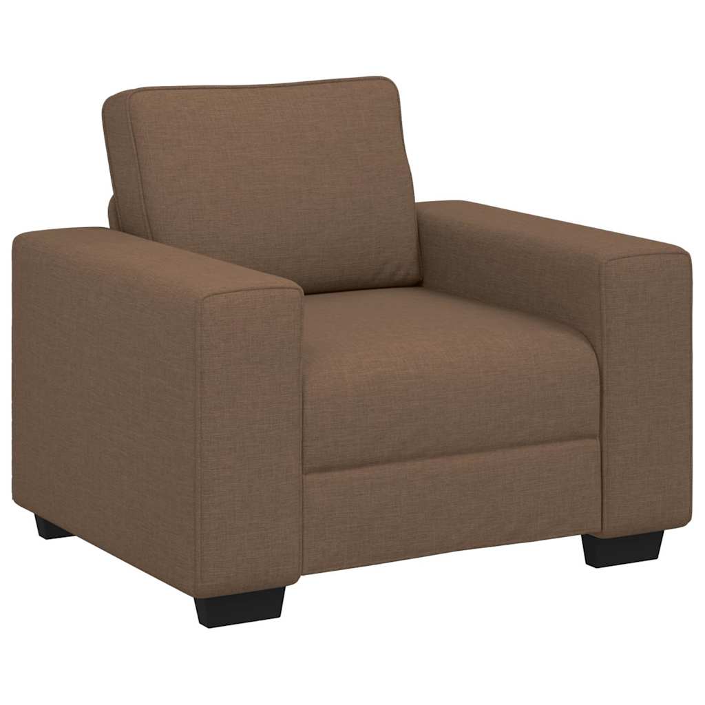 Sofastoel Bruin 100x77x82 cm Stof