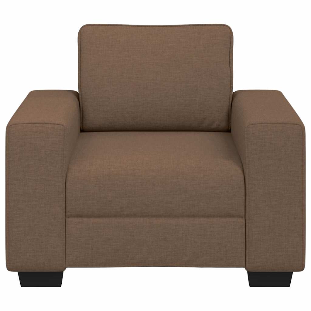 Sofastoel Bruin 100x77x82 cm Stof