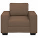 Sofastoel Bruin 100x77x82 cm Stof