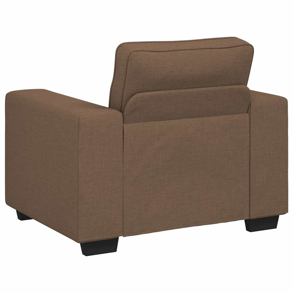 Sofastoel Bruin 100x77x82 cm Stof