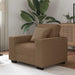 Sofastoel Bruin 100x77x82 cm Stof