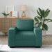 Sofastoel Donkergroen 100x77x82 cm Stof