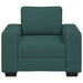 Sofastoel Donkergroen 100x77x82 cm Stof