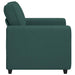 Sofastoel Donkergroen 100x77x82 cm Stof