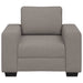 Sofastoel Taupe 100x77x82 cm Stof