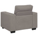 Sofastoel Taupe 100x77x82 cm Stof