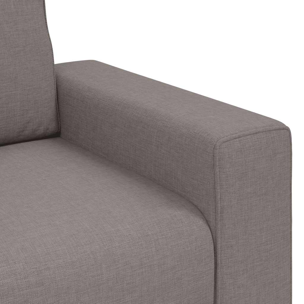 Sofastoel Taupe 100x77x82 cm Stof