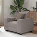 Sofastoel Taupe 100x77x82 cm Stof