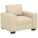 Sofastoel Crème 100x77x82 cm Stof