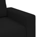 2-zitsbank 160x77x82 cm stof zwart