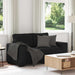 2-zitsbank 160x77x82 cm stof zwart