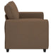 2-zitsbank bruin 160x77x82 cm stof