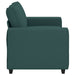 2-zitsbank donkergroen 160x77x82 cm stof