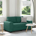 2-zitsbank donkergroen 160x77x82 cm stof