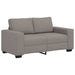 2-zitsbank Taupe 160x77x82 cm Stof