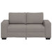 2-zitsbank Taupe 160x77x82 cm Stof