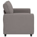 2-zitsbank Taupe 160x77x82 cm Stof