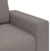 2-zitsbank Taupe 160x77x82 cm Stof