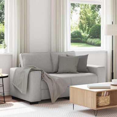 2-zitsbank Wolkengrijs 160x77x82 cm Stof
