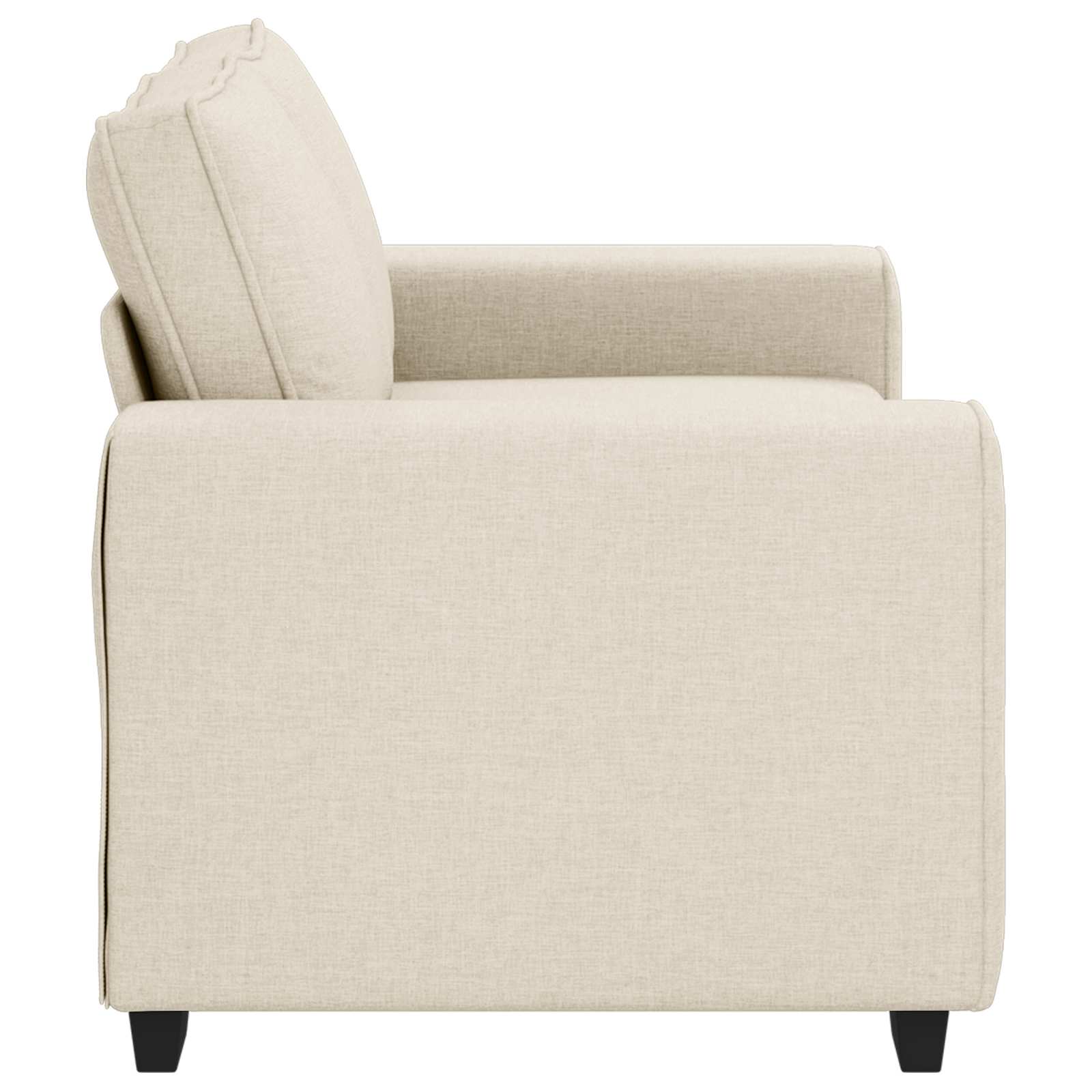 2-Zits Sofa Beige 160 cm Linnenmix Stoffen