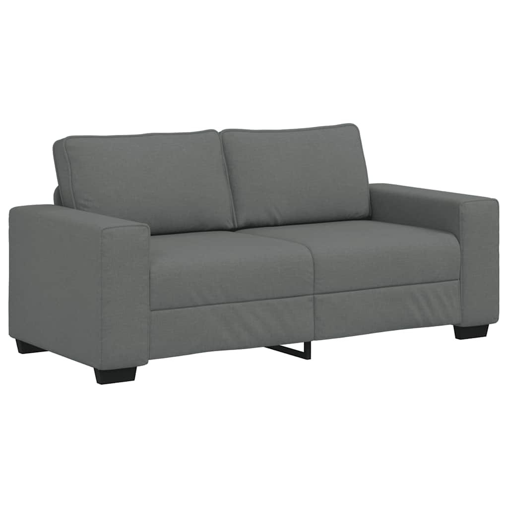 2-zitsbank 180x77x82 cm stof donkergrijs