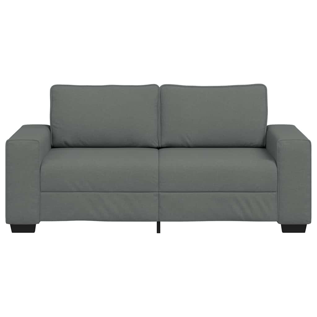 2-zitsbank 180x77x82 cm stof donkergrijs