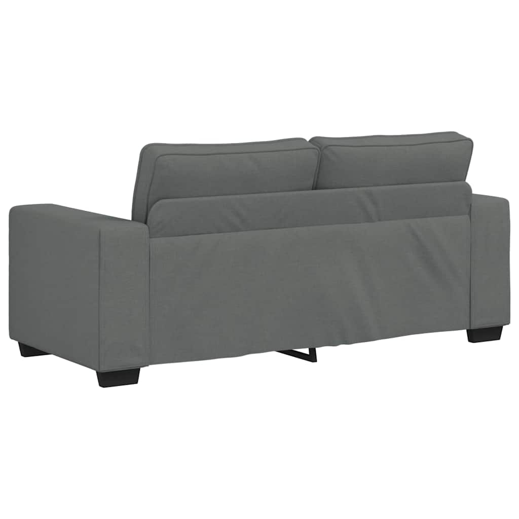 2-zitsbank 180x77x82 cm stof donkergrijs