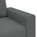 2-zitsbank 180x77x82 cm stof donkergrijs