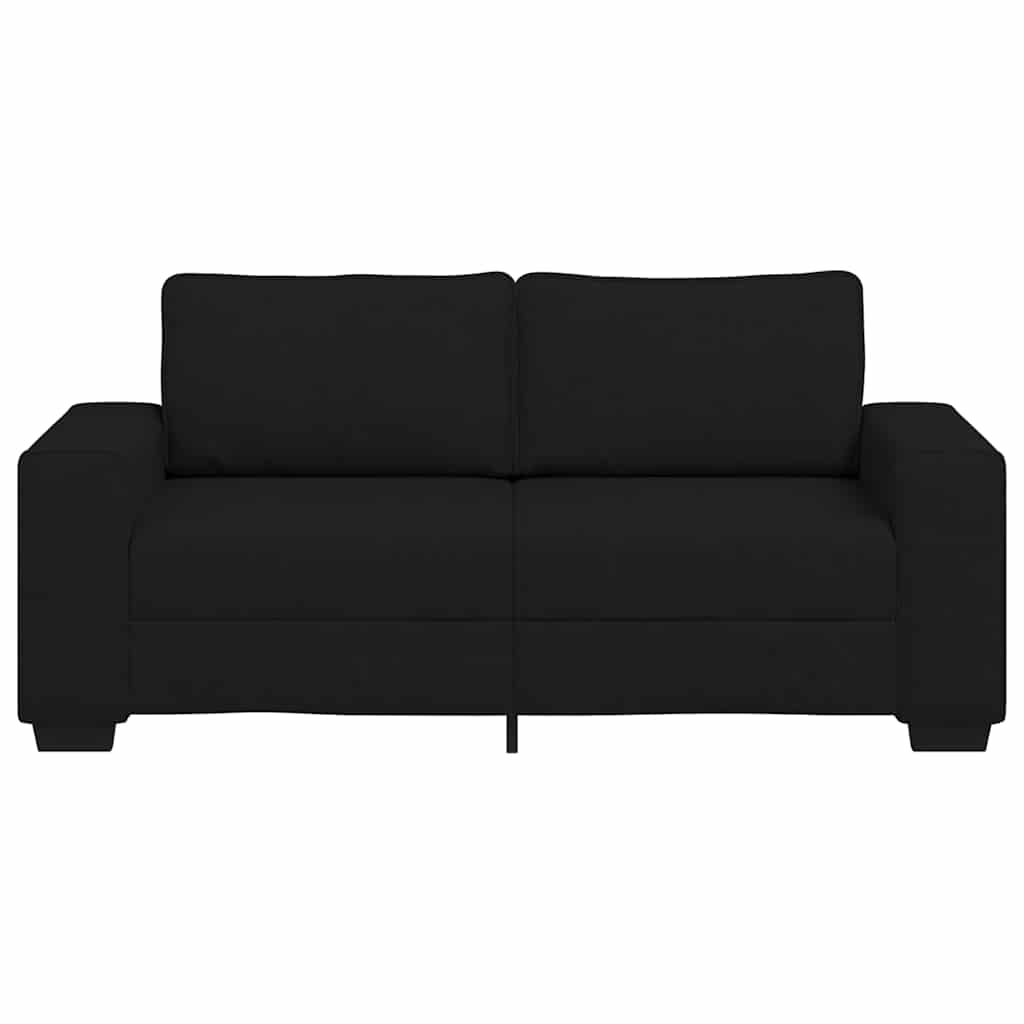 2-zitsbank 180x77x82 cm stof zwart