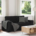 2-zitsbank 180x77x82 cm stof zwart