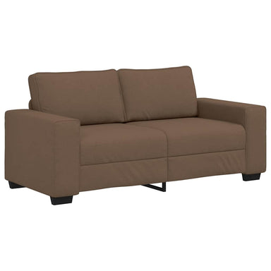2-zitsbank bruin 180x77x82 cm stof