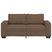2-zitsbank bruin 180x77x82 cm stof